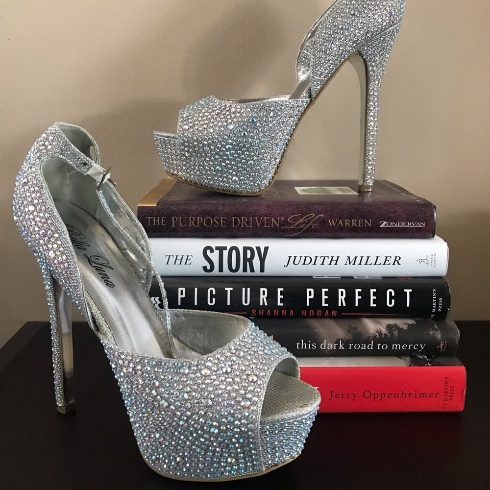 🌸 Rhinestone Heels 🌸